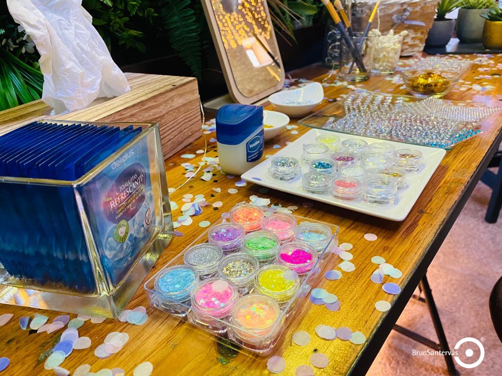 glitter corner beauty corner - extras de boda
